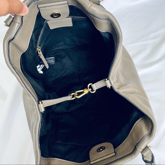 Marc by Marc Jacob Fran Grey Leather Shoulder/Tote Bag - Picture 11 of 13